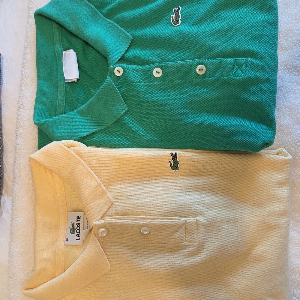 Lacoste Pair of Polo Shirts